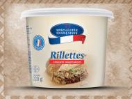 Rillettes z mięsem wieprzowym , cena 4,00 PLN za 220 g/1 opak., ...