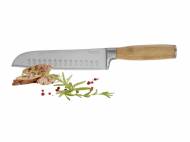 Nóż santoku , cena 29,99 PLN 
- ostre ostrze z nierdzewnej ...