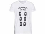 T-shirt męski z okrągłym dekoltem , cena 17,99 PLN 
- 100% ...