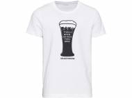 T-shirt męski z modnymi nadrukami, cena 17,99 PLN 
- 100% ...