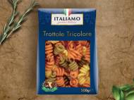 Makaron Farfalle lub Trottole Tricolore , cena 3,99 PLN za 500g/1 ...