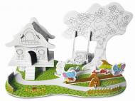 Puzzle 3D , cena 7,99 PLN za 1 opak. 
- do składania i malowania
- ...