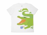 T-shirt dziecięcy z okrągłym dekoltem i z motywem afrykańskich ...