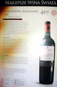 Rioja Reserva Soligamar 2006