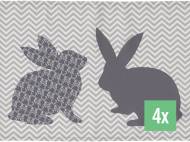 Podkładki na stół, 4 szt. , cena 24,99 PLN  
-  ok. 33 x 48 cm