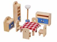Drewniane meble do domu dla lalek , cena 29,99 PLN za 1 opak. ...