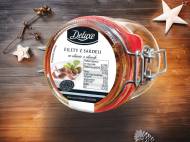 Filety z sardeli , cena 16,00 PLN za 230 g/1 opak., 100 g=7,39 ...