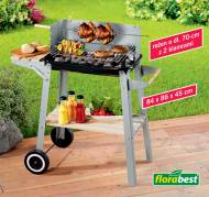 Grill na kółkach z rusztem cena 79,90PLN 
- z 5-stopniową ...