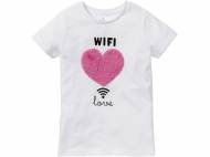 T-shirt dziewczęcy , cena 17,99 PLN 
- rozmiary: 122-152
- ...
