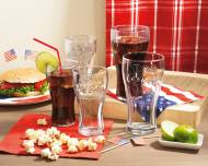 Szklanki Coca-Cola cena 12,99PLN 
- z miękkiej tkaniny, z ...