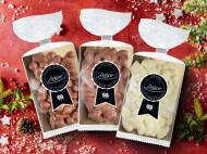 Bakalie w czekoladzie , cena 12,99 PLN za 200 g/1 opak., 100g=6,50 ...