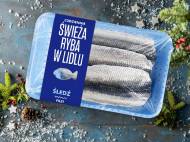 Świeży śledź tuszka , cena 1,39 PLN za 100 g