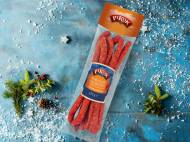 Kabanosy drobiowe , cena 6,49 PLN za 175g/1 opak., 100g=3,71 PLN.