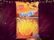 Frytki 7x7 mm , cena 5,49 PLN za 1 kg/1 opak. 
-      Aż 1 kg