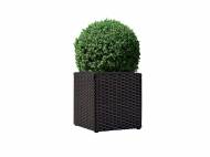 Donica z technorattanu , cena 49,99 PLN 
- ok. 28 x 28 x 28 ...