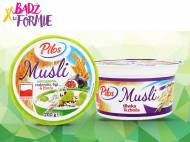 Jogurt owocowy z musli , cena 0,95 PLN za 200 g/1 opak., 100g=0,48 ...