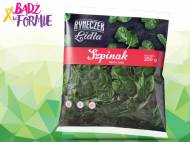 Szpinak , cena 4,99 PLN za 250 g/1 opak., 100g=2,00 PLN.
