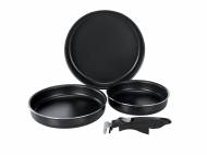 Zestaw aluminiowych patelni, 3 szt. , cena 89,90 PLN 
- wymiary: ...