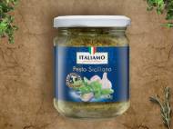 Pesto z Sycylii , cena 6,49 PLN za 180g/1 opak., 100g=3,61 PLN.