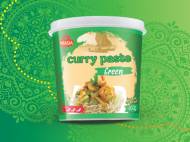 Pasta curry , cena 6,00 PLN za 400 g/1 opak., 1 kg=17,48 PLN.