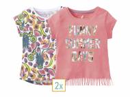 T-shirty, 2 szt. * , cena 9,99 PLN. Dziewczęce koszulki z okrągłym ...