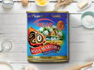 Masa makowa , cena 6,00 PLN za 850 g/1 opak., 1 kg=8,22 PLN.