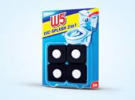 Kostki do WC 2w1 , cena 4,00 PLN za 4 x 50 g/1 opak., 100 g=2,48 PLN.
