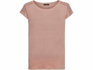 Bluzka lniana , cena 29,99 PLN. Damski T-shirt z okrągłym ...
