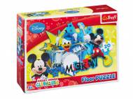 Puzzle , cena 15,99 PLN za 1 opak. 
- 20 elementów
- 4 wzory ...