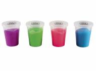 Świecąca masa plastyczna Slime , cena 19,99 PLN 
- 4 kubki ...