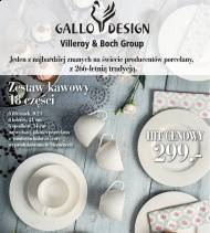 Zestaw kawowy 18 części , cena 299,00 PLN za 1 opak. 
- w ...