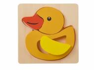 Drewniane puzzle , cena 12,99 PLN za 1 opak. 
- wspomaga rozwój ...