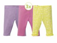 Dziecięce kolorowe legginsy, 3 pary* , cena 6,99 PLN 
- 95% ...