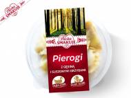Pierogi z gęsiną , cena 5,00 PLN za 350 g/1 opak., 1 kg=17,11 ...