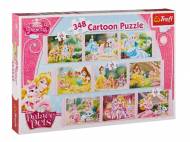 Puzzle , cena 21,99 PLN za 1 opak. 
- 348 elementów 
- 4 ...