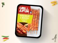 Grill&Fun Kręciołki z boczku , cena 4,00 PLN za 300 g/1 opak., ...