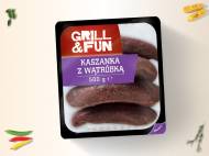 Grill&Fun Kaszanka z wątróbką , cena 3,00 PLN za 500 g/1 ...