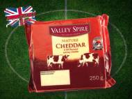 Brytyjski ser Cheddar w kawałku , cena 5,00 PLN za 250g/1 opak., ...