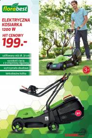 Elektryczna kosiarka 1200 W Lidl Oferta gazetkowa od soboty 12 kwietnia 2014