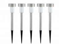 Lampy solarne LED, 5 szt. , cena 24,99 PLN za 5 szt. 
- czas ...