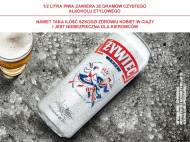 Żywiec Premium , cena 2,00 PLN za 500 ml/1 pusz., 1 l=4,38 PLN.
