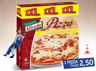 Pizza Margherita XXL , cena 9,99 PLN za 4x300 g, 1kg=8,33 PLN. ...