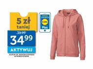 Bluza dresowa Crivit, cena 39,99 PLN 
- rozmiary: S-L
- kaptur ...