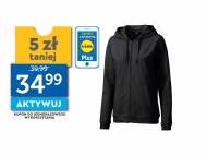 Bluza dresowa Crivit, cena 39,99 PLN 
- rozmiary: S-L
- kaptur ...