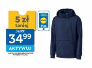 Bluza dresowa Crivit, cena 39,99 PLN 
- rozmiary: M-XL
- kaptur ...