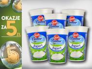 Zott Jogurt naturalny, 6 szt.** , cena 5,00 PLN za 6 x 180 g, ...