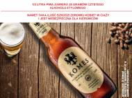 Komes Poczwórny Bursztynowy , cena 4,00 PLN za 500 ml/1 but., ...