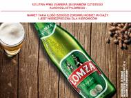 Łomża Export Piwo* , cena 1,00 PLN za 500 ml/1 but., 1 l=3,78 ...
