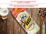 Piast Wrocławski Piwo* , cena 1,00 PLN za 500 ml/1 pusz., 1 ...