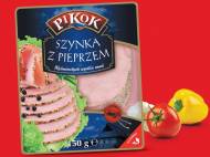 Szynka gotowana z pieprzem , cena 5,19 PLN za 150 g/1 opak., ...
